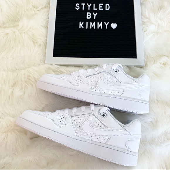 πΈ NIKE Son Of Force Sneakers Shoes White New - Picture 3 of 6